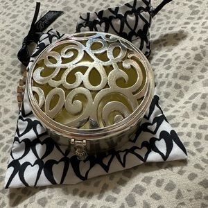 Brighton Skribbel Round Trinket Box